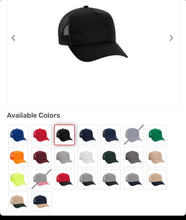Load image into Gallery viewer, 12 hats custom design - Thenextembroidery
